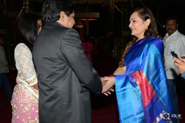 Celebs at Prasad V Potluri Daughter Half Saree Function